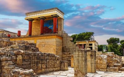 Knossos, el principal centro de la civilización minoica